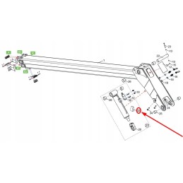 218301760 pavaros tarpiklių komplektas