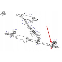 205300120110 vairo stiprintuvo cilindras