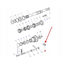 2 7659 087 0 pavarų dėžės veleno jutiklis