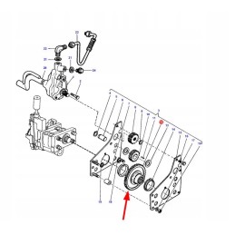 1868540m1 hidraulinio siurblio pavara