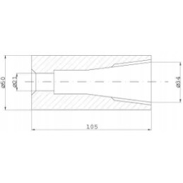 Krautuvo noragų tvirtinimo įvorė