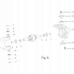 Smeigtukas viršutinis korpusas 053958r1 247517a1
