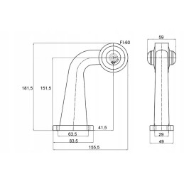 LED autobuso priekabos vilkiko lempa buvo w21 5 138l