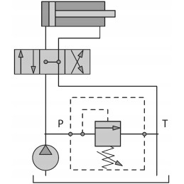 Hidraulinis perpildymo vožtuvas vmp 3 4 120l 50 220