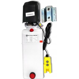 Priekabos apvertimo įrenginys su belaidžiu valdymu