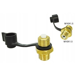 Valdymo vožtuvas su siurbimo antgaliu m16 išorinis