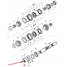 Vla9124 adatinis ritininis guolis