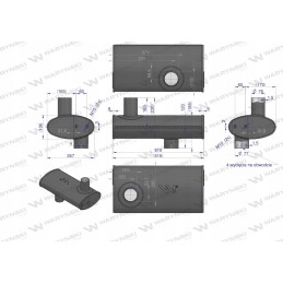 Duslintuvo pirmosios dėžės korpusas 87704568 Warynski