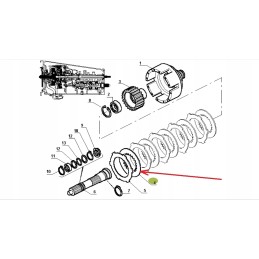 100 017 frikcinis diskas