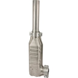 Išmetimo duslintuvas 45 mm, kampinė jungtis