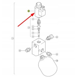 040453 0 vožtuvo solenoidas