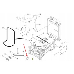 0011018991 variklio dangtis