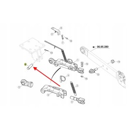 0010335791 galinio kablio kaištis 26 x 100