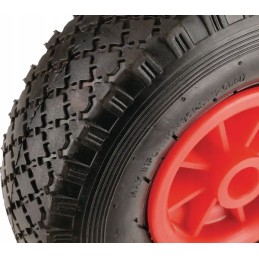 Pilnas ratas 260 x 85 mm, plastikinis ratlankis