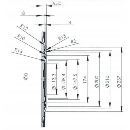 Pagrindas, sėdynės pasukama plokštė, mtz patefonas