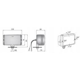 Wesem LPR5 21529 02 darbo lempa