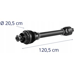 860 mm šarnyrinis ir teleskopinis jėgos siųstuvo velenas