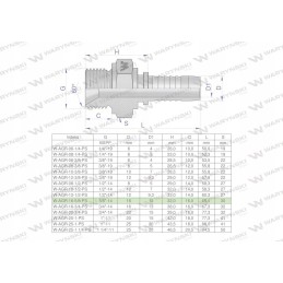 Hidraulinė armatūra agr dn16 5 8 14 premium