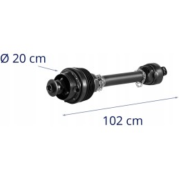 Kardaninis velenas traktoriui