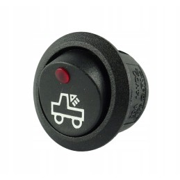 Šviesos jungiklis už traktoriaus 12v 20a fi 20mm