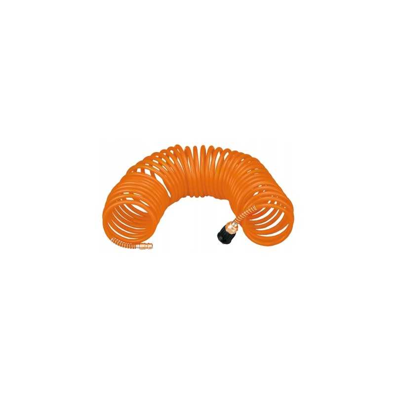 Spiralinis oro siurbimo kabelis 8x5 10 metrų