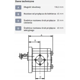 Hidraulinis siurblys gopart 01175992n