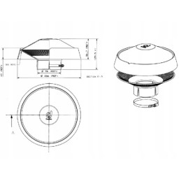 Filtro dangtis 96 mm Donaldson H770010