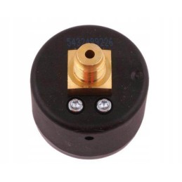 Sausas manometras m40 0 10 bar sriegis m10x1 galinis priekis