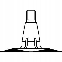 Vamzdis OE 20 7 50 20 750 x 20 Kramp tiesus vožtuvas