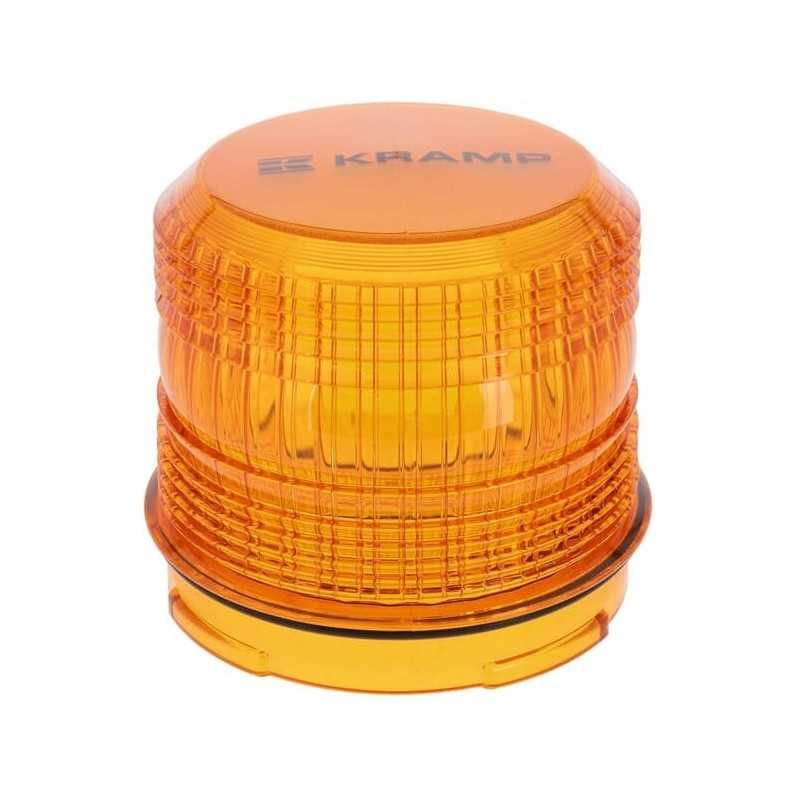 Blykstės lempos gaubtas oranžinis LA20050