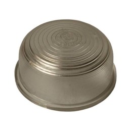 Gabaritinės lempos gaubtas yra baltas, 24x48mm lempa