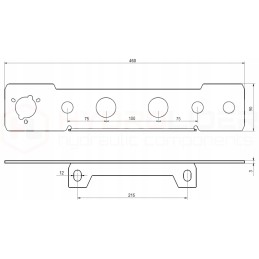 Mišri kištukinė plokštė m36 m22 elektros lizdas