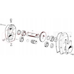 BMR GR3 20kw 96001 n 1 n 2 3 8 pavarų dėžė