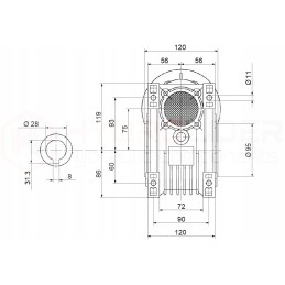 4kw elektrinis variklis hmrv pavara 75 1 7 5