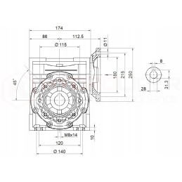 3kw elektrinis variklis hmrv pavara 75 1 7 5