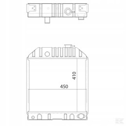 Vandens aušintuvas ford 81875325n