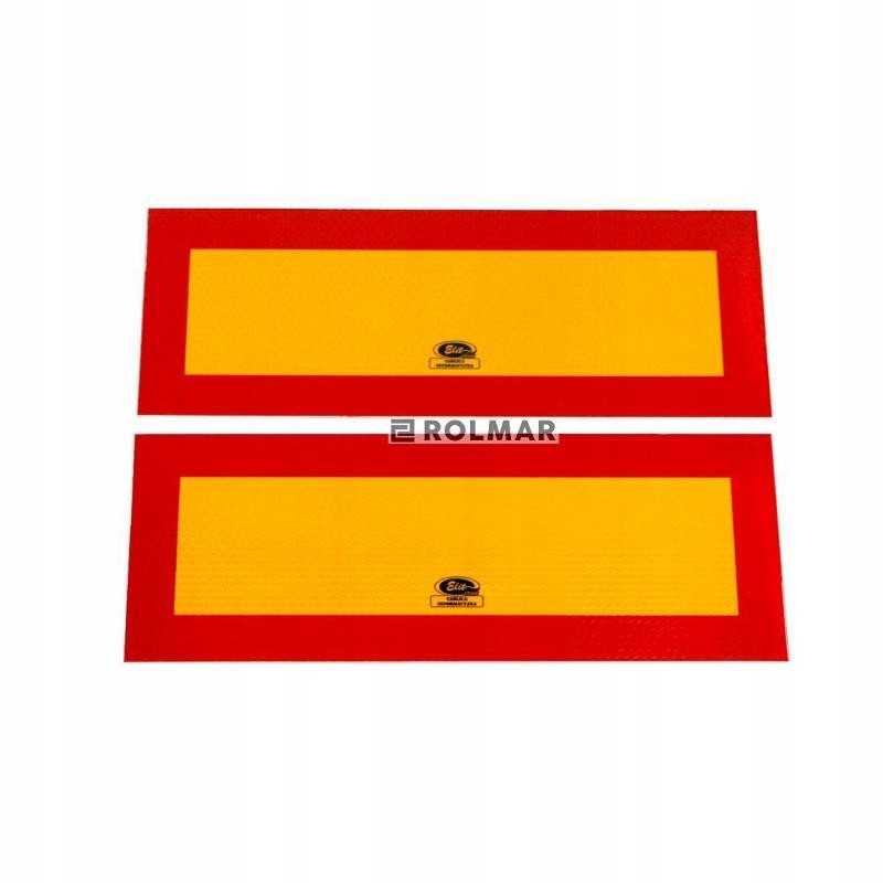 Šviesą atspindinti įspėjamoji lenta, rinkinys iš 2 vnt., 300 mm