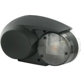 Posūkių žibintų gaubtas, baltas, dešinysis, Fendt, Hella