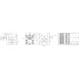 PTO daugiklis 70004 6 siurblys 39cm3 59l deimantas
