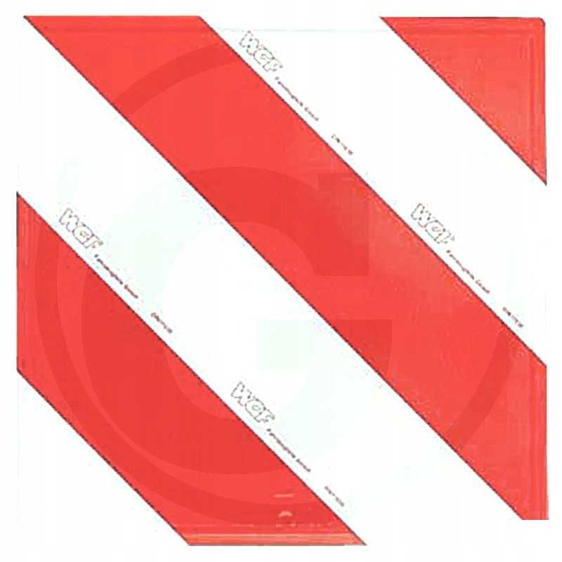 Įspėjimo lenta yra vienpusė, vertikali, dešinė