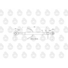 Centrinė jungtis mf 235 2812 originalus ursus 30276