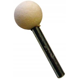 Sumontuotas šlifavimo diskas, rutulys 20 mm, kotas 6 mm