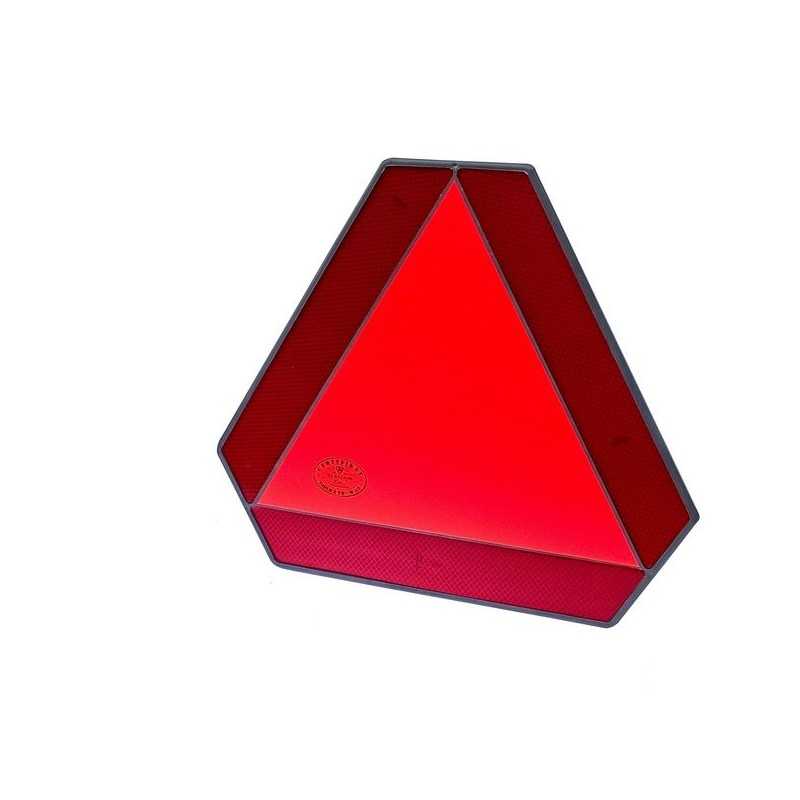 Metalinis atspindintis trikampis įspėjimo lenta