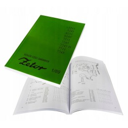 Dalių katalogas zetor 5211 7211 7245 7711