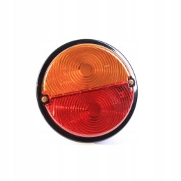 Kairysis galinis žibintas c 330 metalinis su apšvietimu