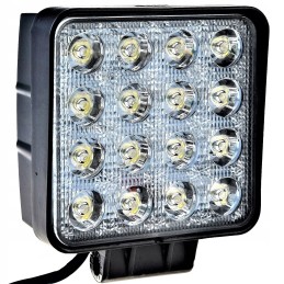 LED halogeninės lempos 16 diodų 48w ekskavatoriaus krautuvas