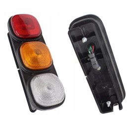 Telesk jcb krautuvų galinių kelio žibintų komplektas