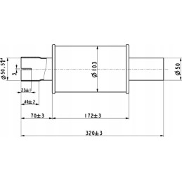 Kibirkščių slopintuvas tinka c 330 c 360 26900042102080