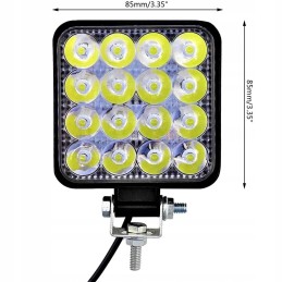 LED halogeninė 48w darbinė lempa ekskavatoriaus krautuvui