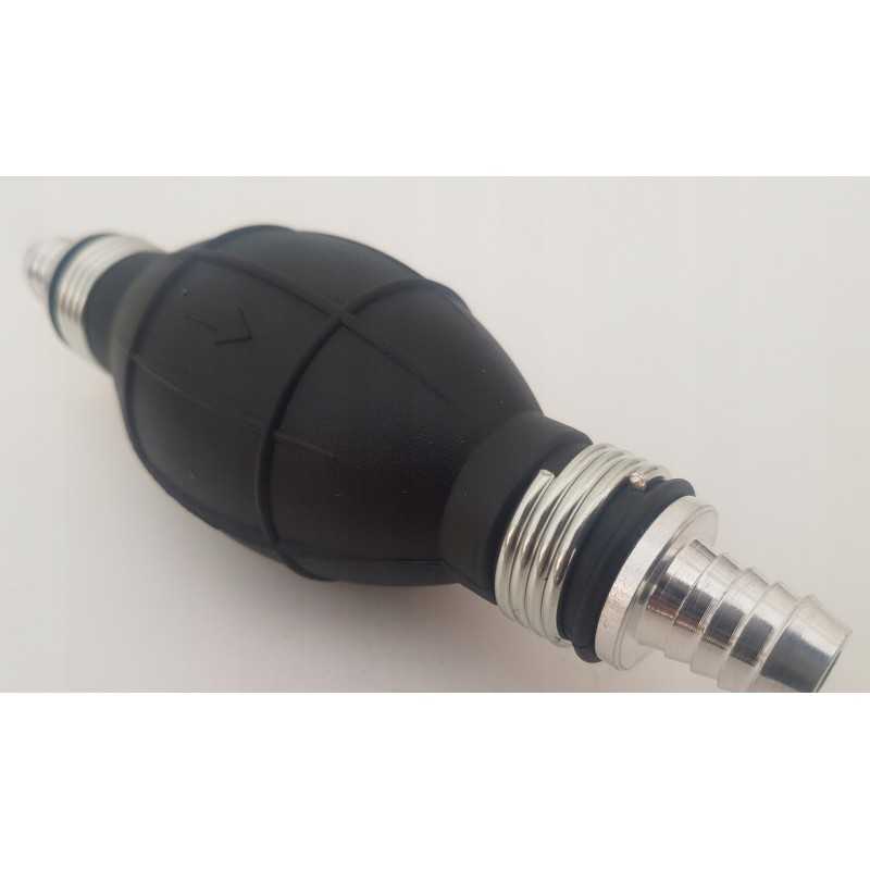 Rankinis kuro siurblys, 12 mm guminė lemputė